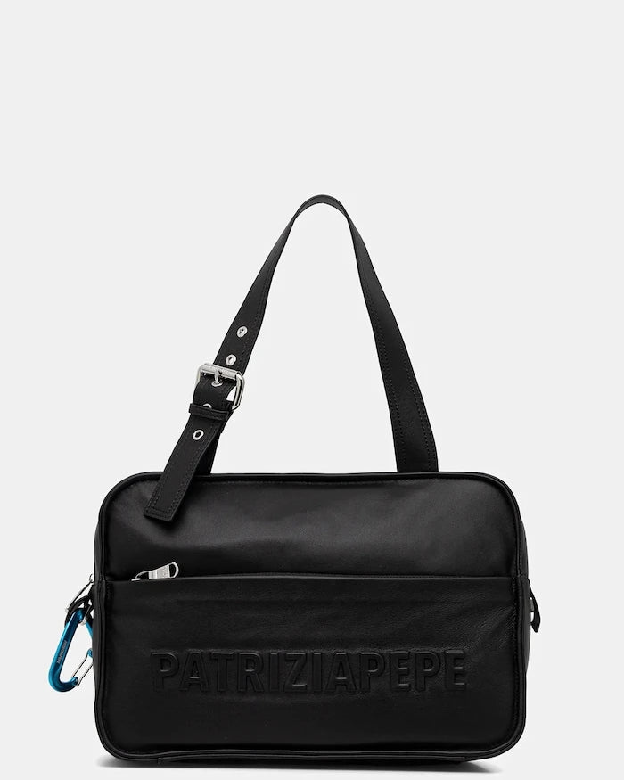 Patrizia Pepe Чанта tote дамска от кожа