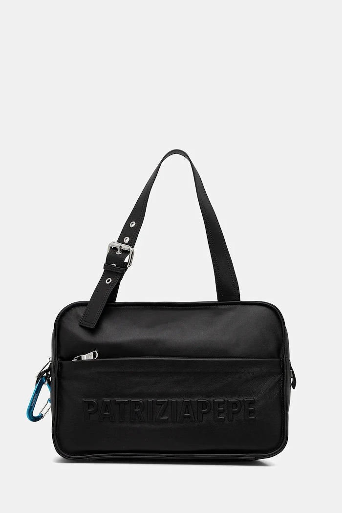 Patrizia Pepe Чанта tote дамска от кожа