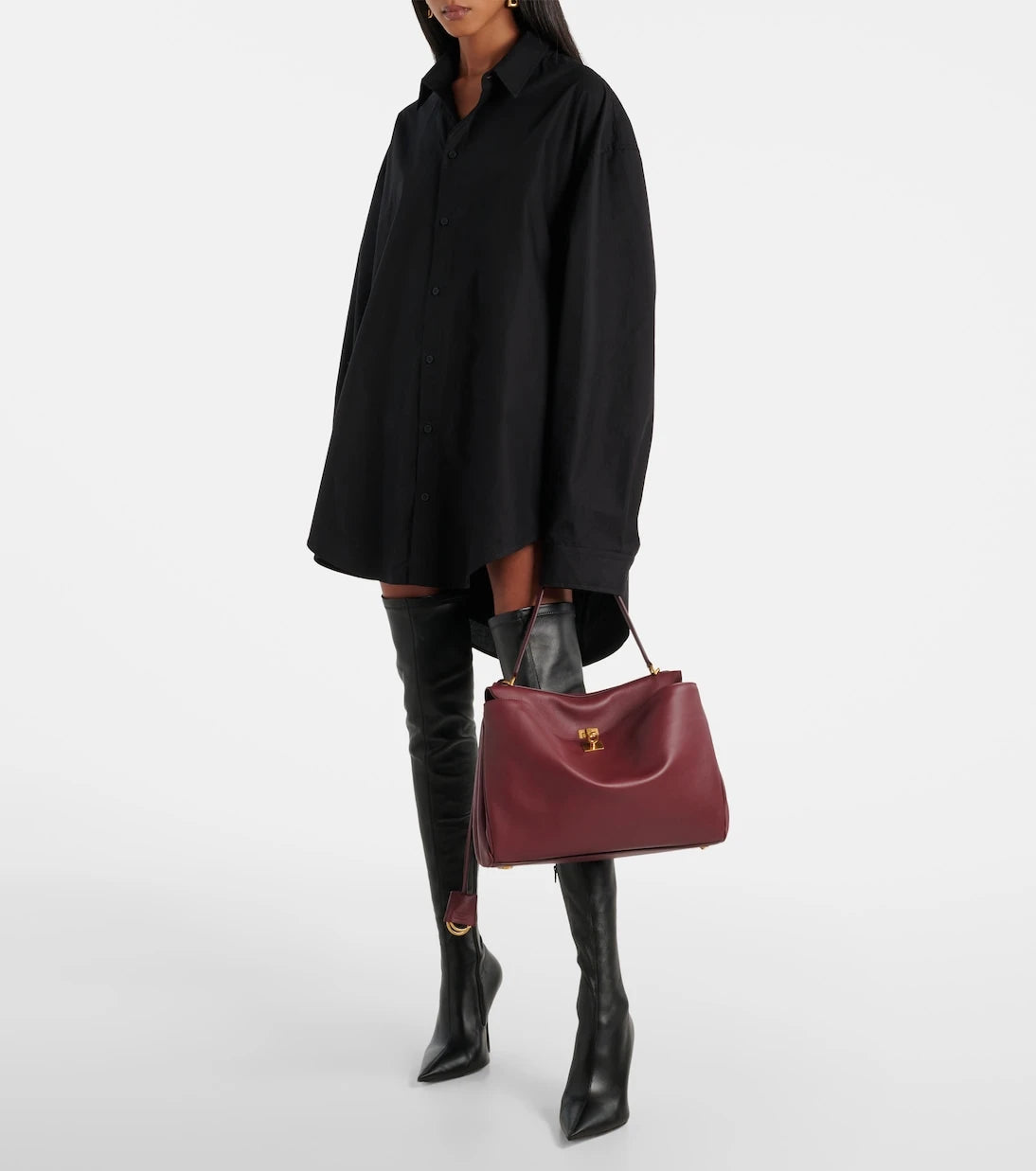 Balenciaga - Rodeo Medium leather tote bag