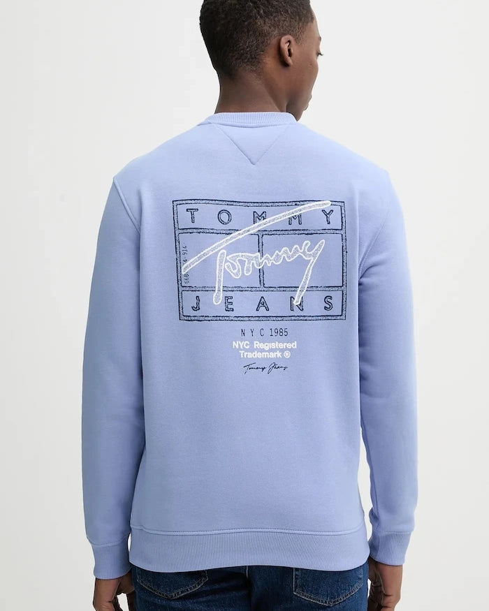 Pamuklu Tommy Jeans sweatshirt