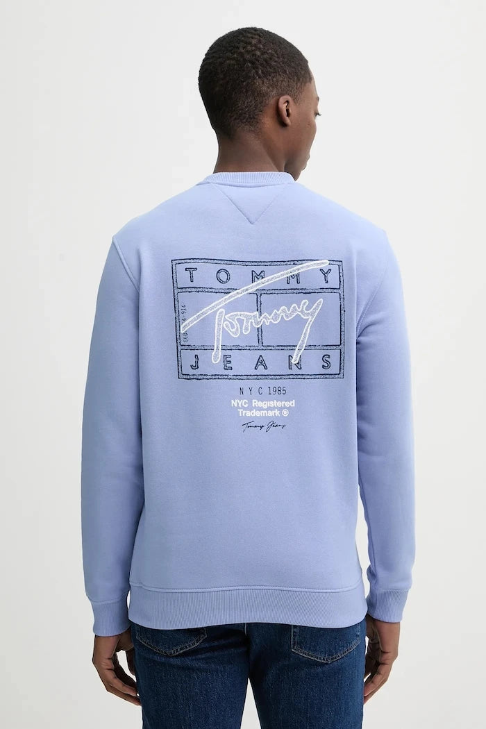 Pamuklu Tommy Jeans sweatshirt