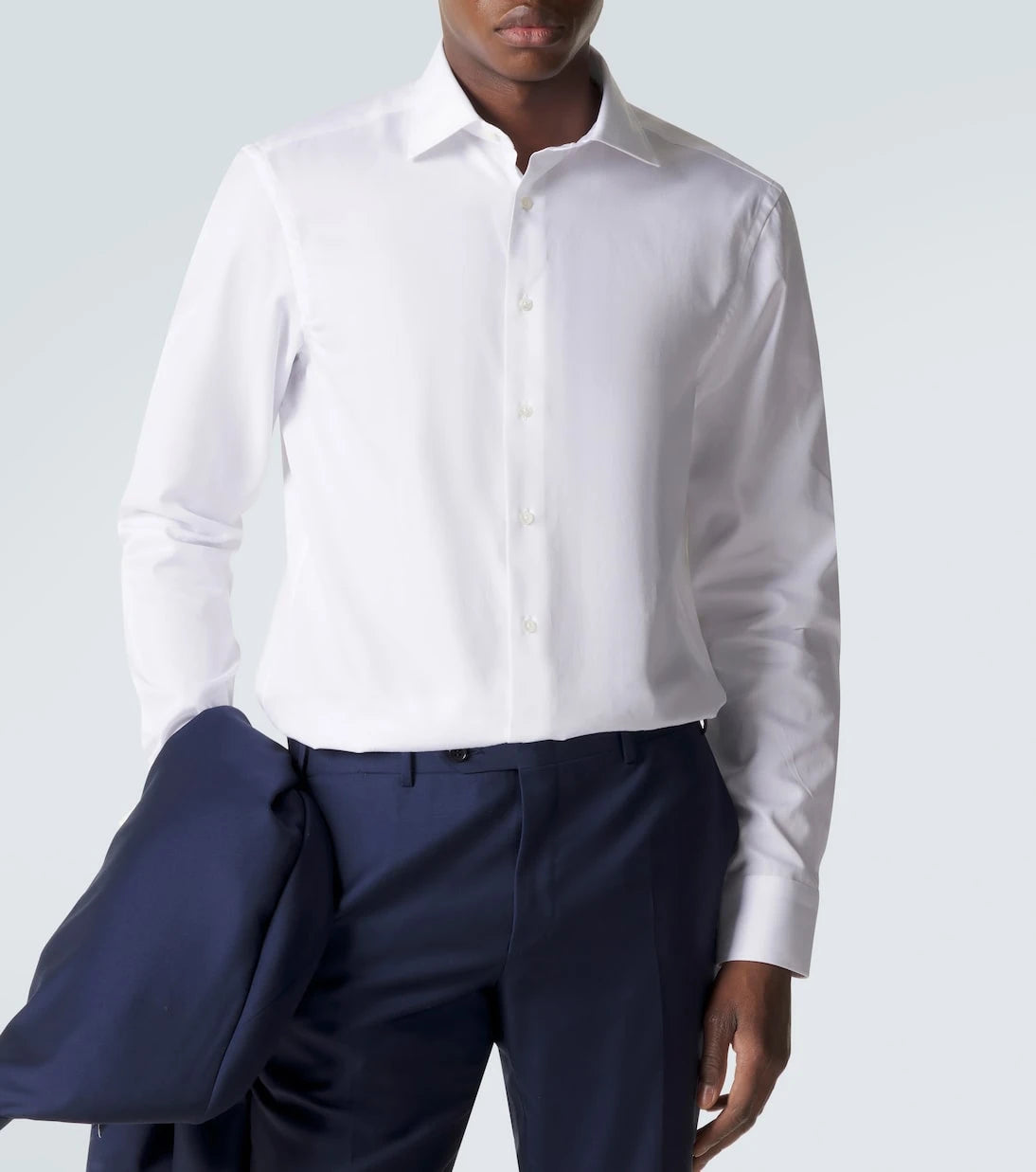 Canali - Cotton poplin shirt