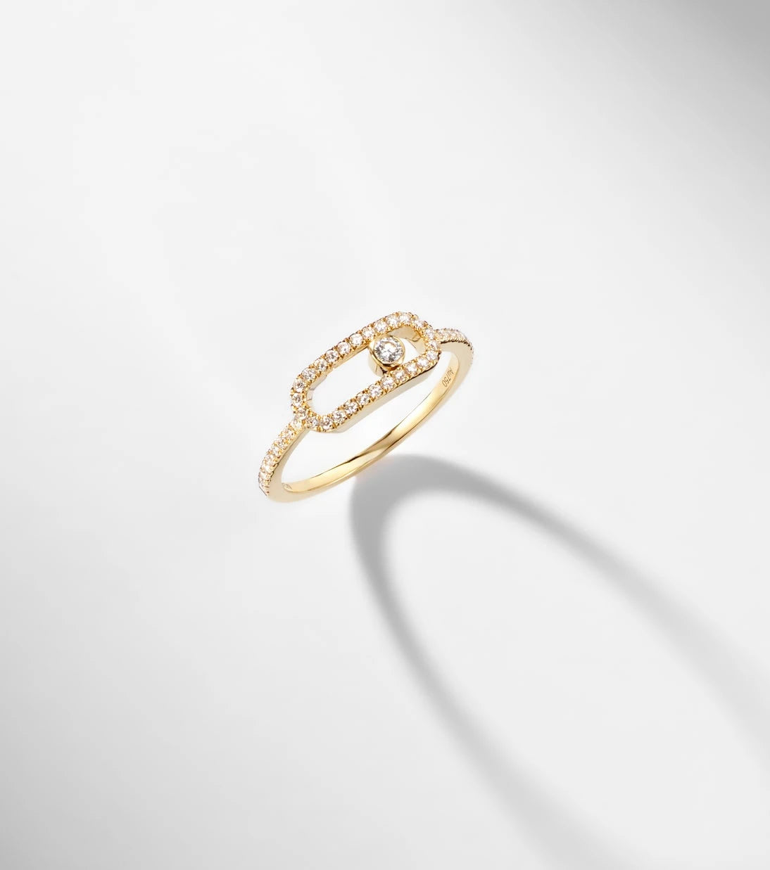 Messika - Move Uno 18kt gold ring with diamonds
