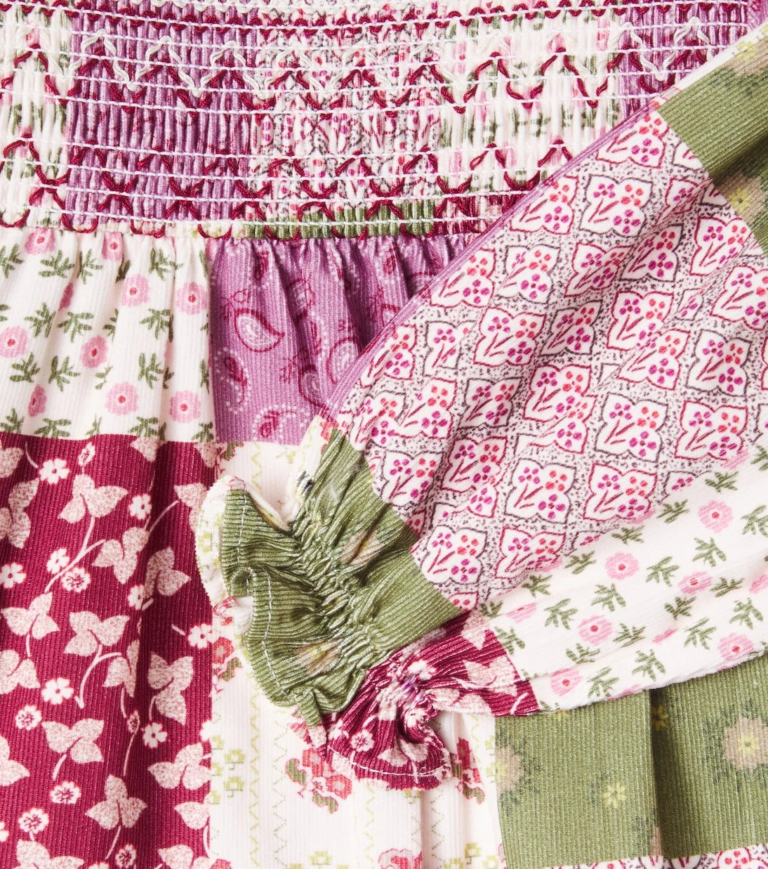 The New Society - Baby Melba patchwork cotton onesie