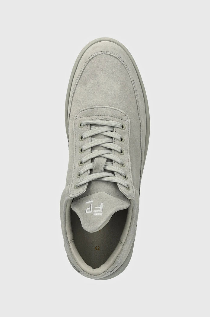 Filling Pieces Low Top Suede All Grey Süet Sneakers