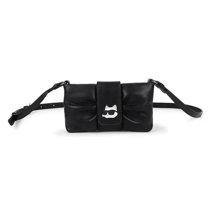 Karl Lagerfeld çocuklar için suni deri crossbody çanta