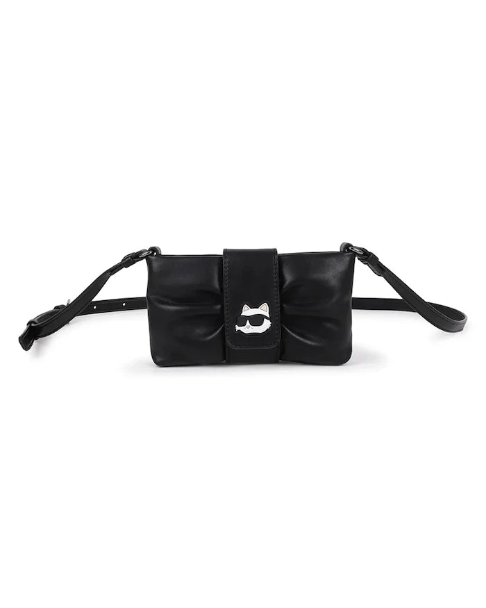 Karl Lagerfeld çocuklar için suni deri crossbody çanta