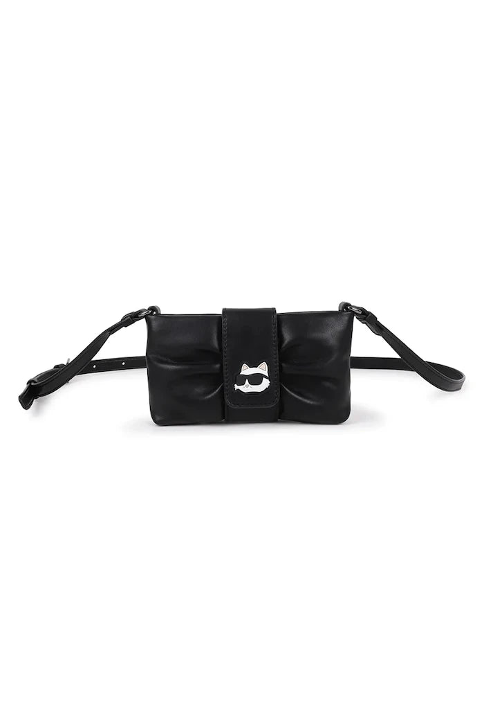 Karl Lagerfeld çocuklar için suni deri crossbody çanta