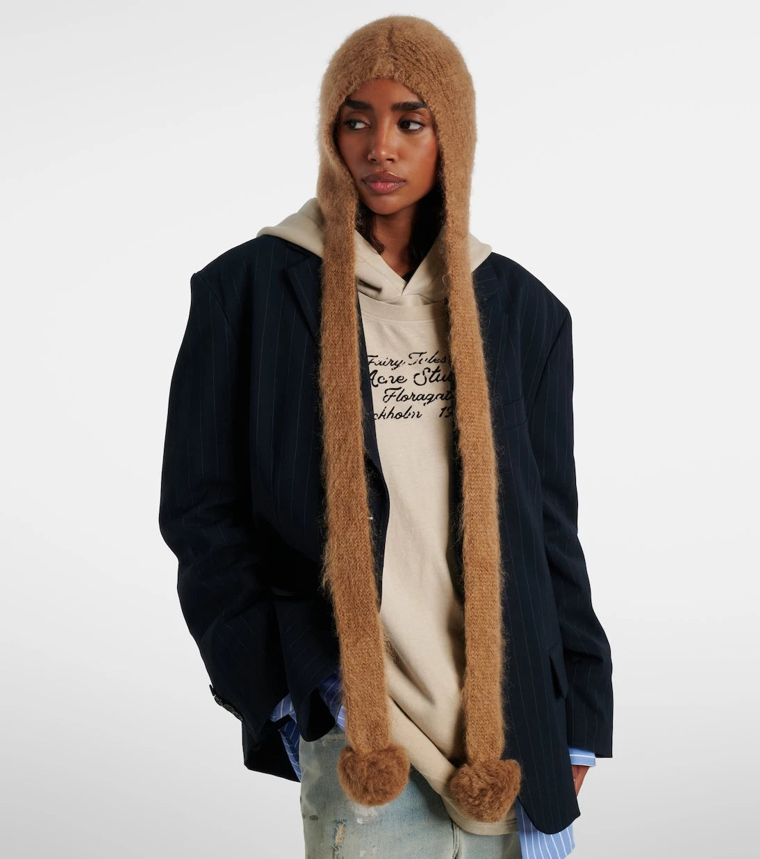 Acne Studios - Klavad mohair and wool hat