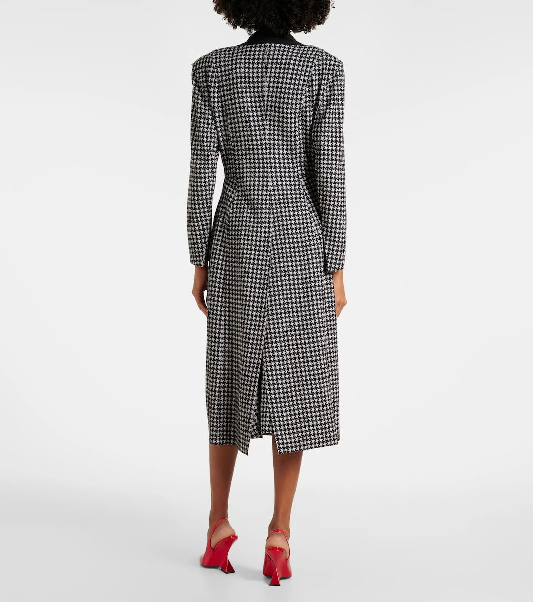Norma Kamali - Houndstooth coat