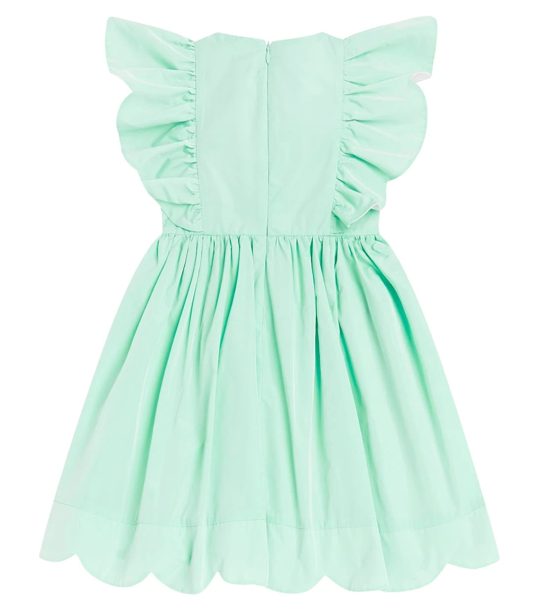 Stella McCartney Kids - Ruffled taffeta dress