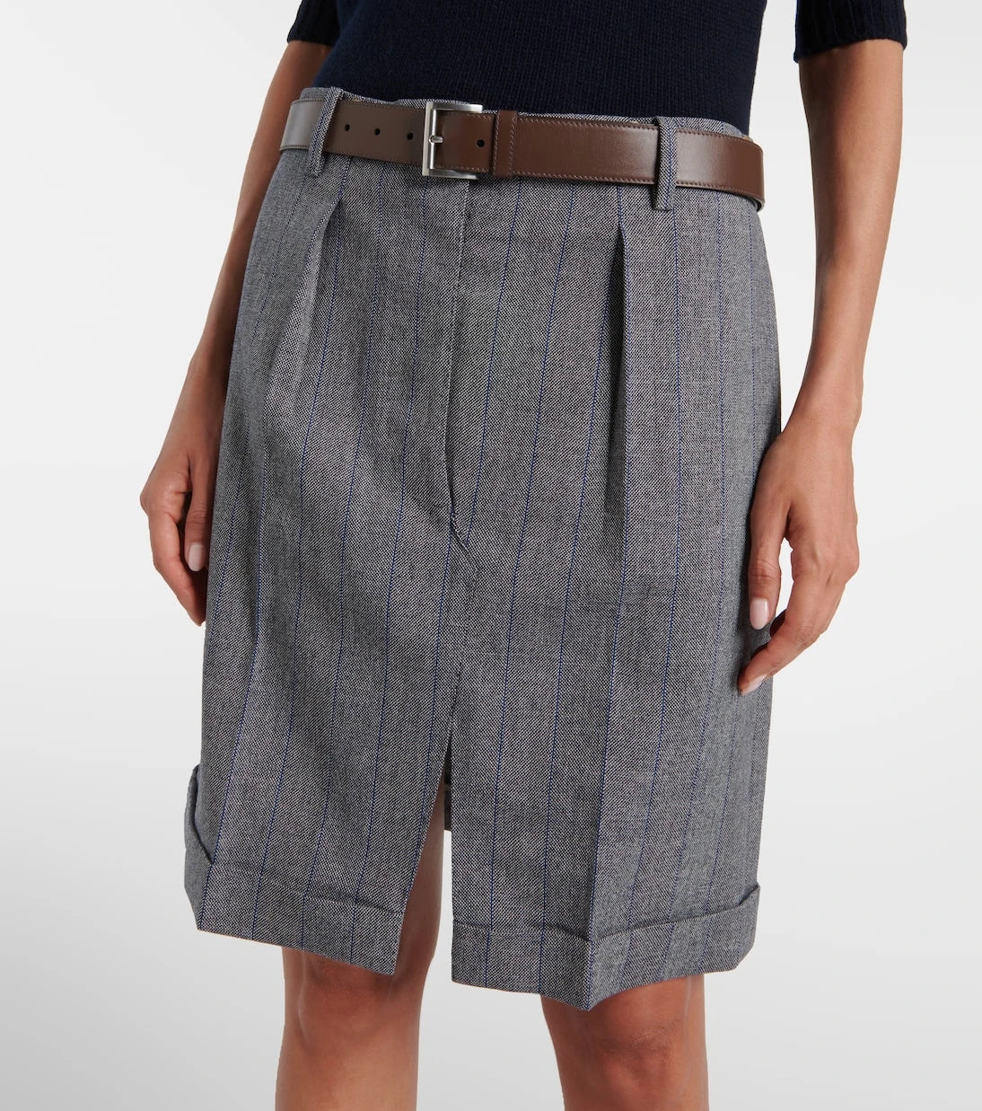 Prada - Wool miniskirt