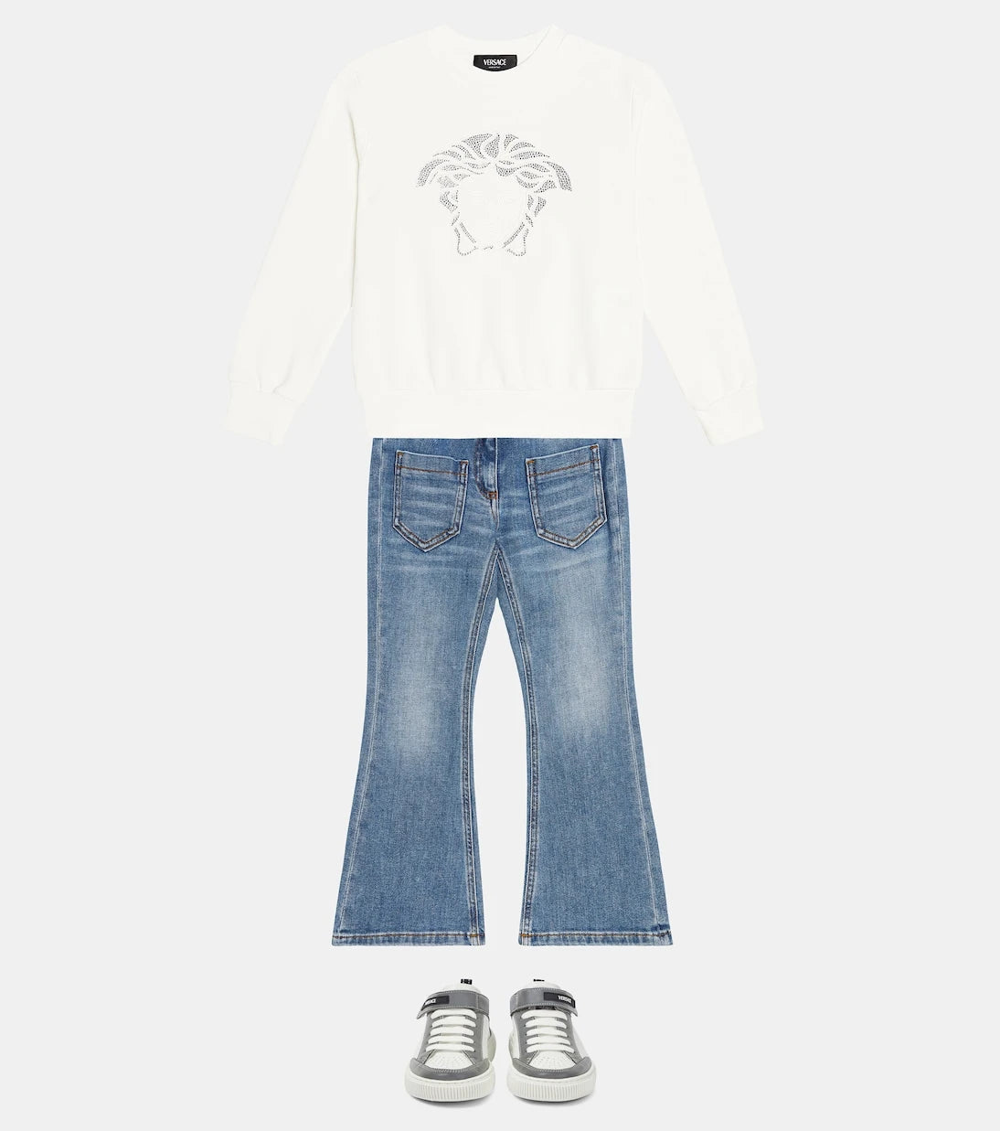 Versace Kids - Medusa '95 flared jeans