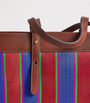 Anya Hindmarch Multi Stripe Eyes Shopper Bag