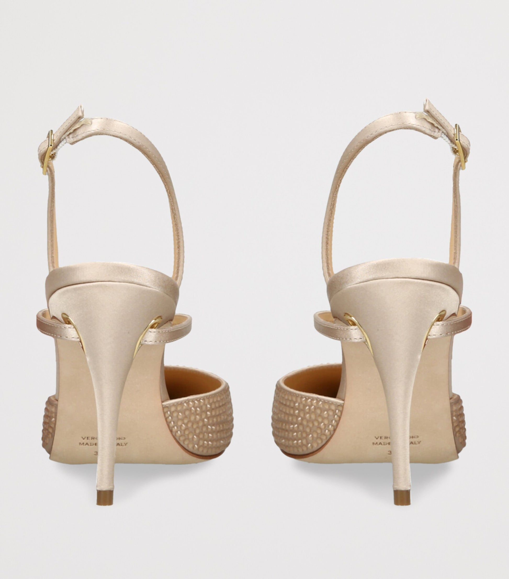 Jennifer Chamandi Embellished Vittorio Slingback Pumps 85