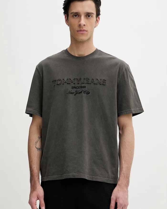 Tommy Jeans basic erkek pamuklu tişört