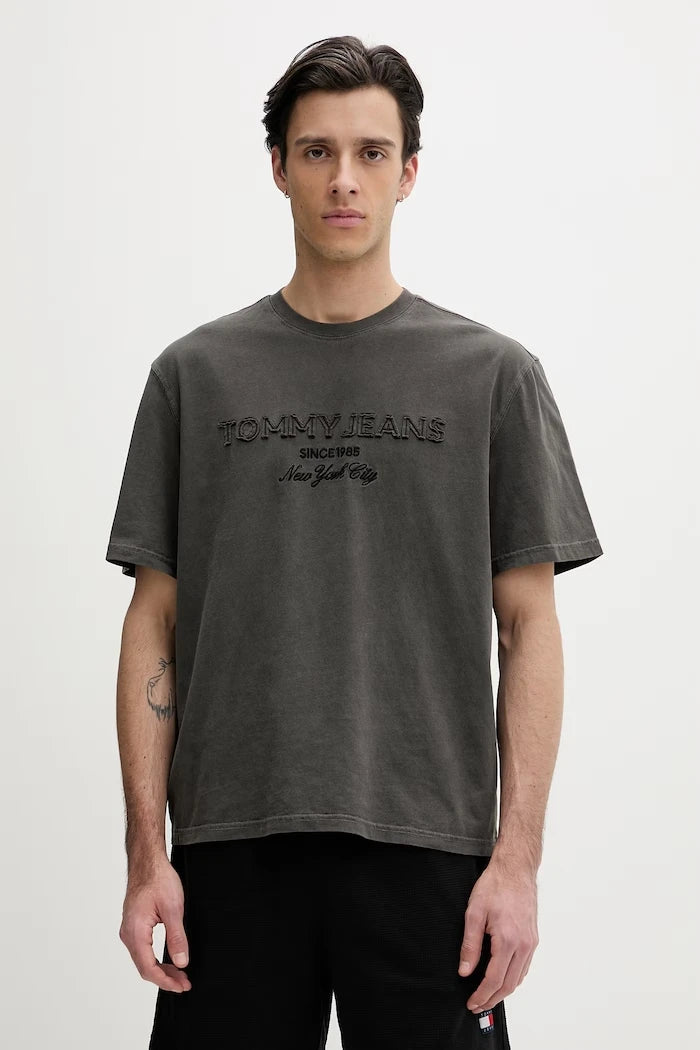 Tommy Jeans basic erkek pamuklu tişört
