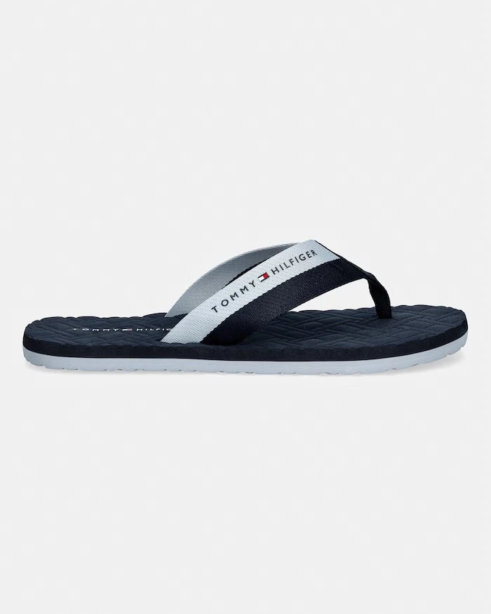 Tommy Hilfiger Erkek Parmak Arası Terlik HILFIGER WEBBING BEACH SANDAL