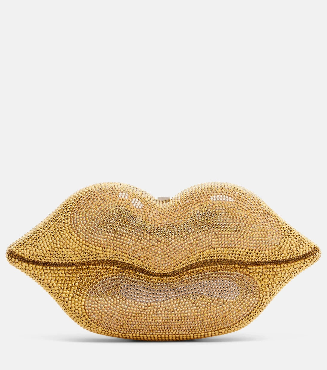 Judith Leiber Couture - Lips Small crystal-embellished clutch