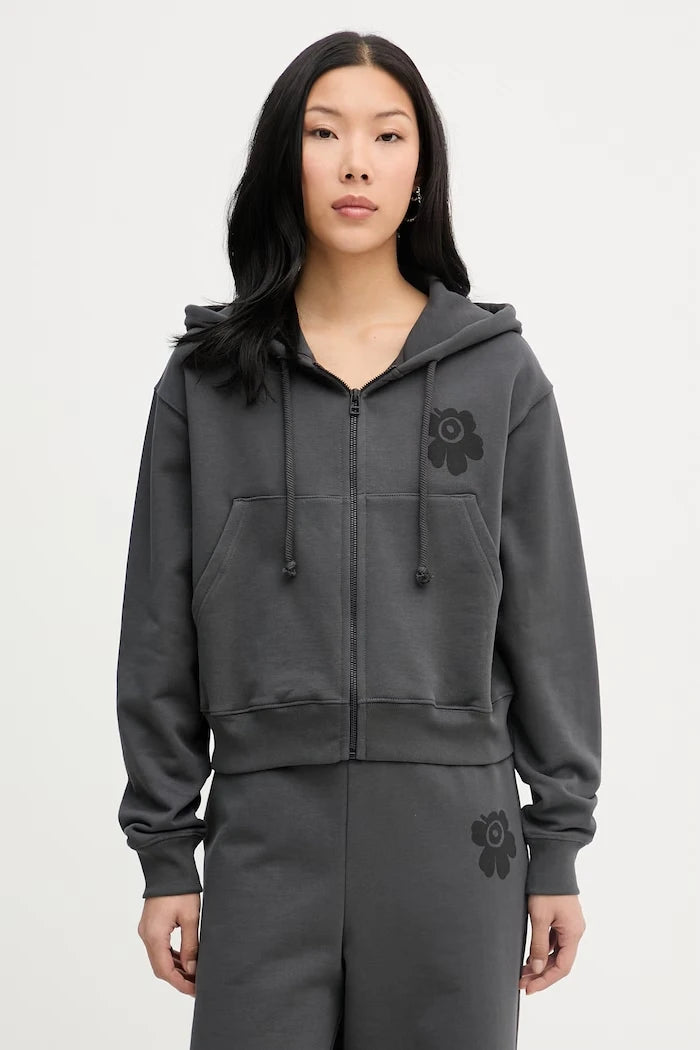 Marimekko kapüşonlu kadın pamuklu sweatshirt