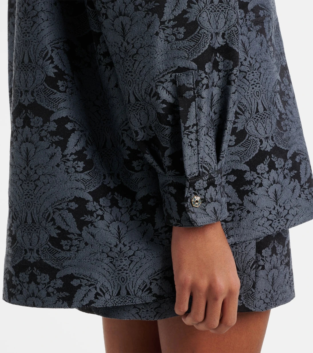 Max Mara - Anemone wool-blend jacquard shirt