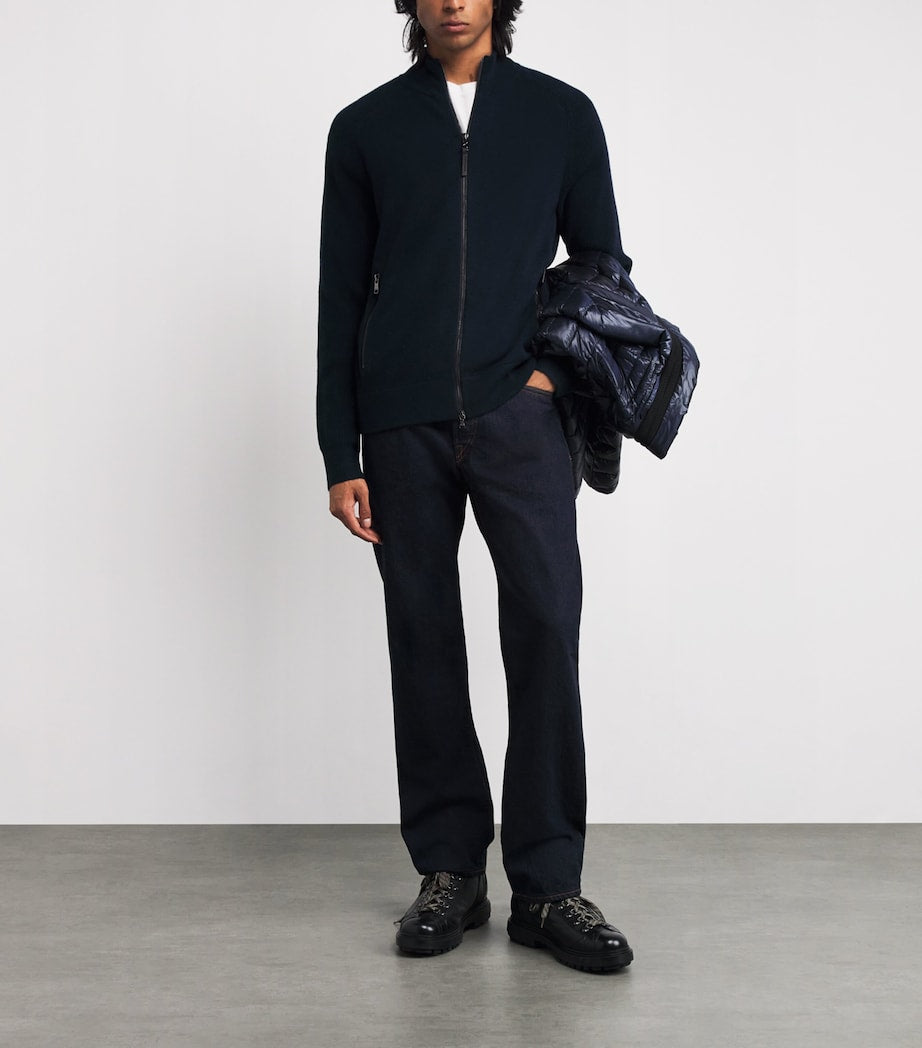 Dexter Zip-Up Cardigan