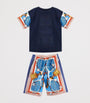 Tennis Print T-Shirt and Shorts Set (24 Months - 12 Years)