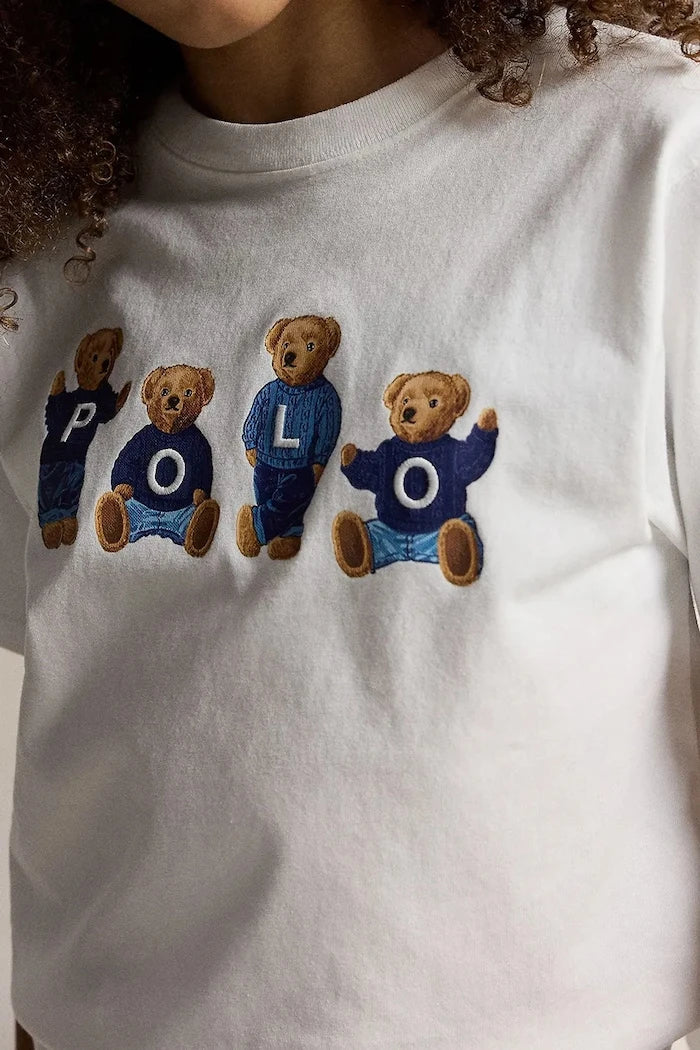 Детска памучна тениска Polo Ralph Lauren