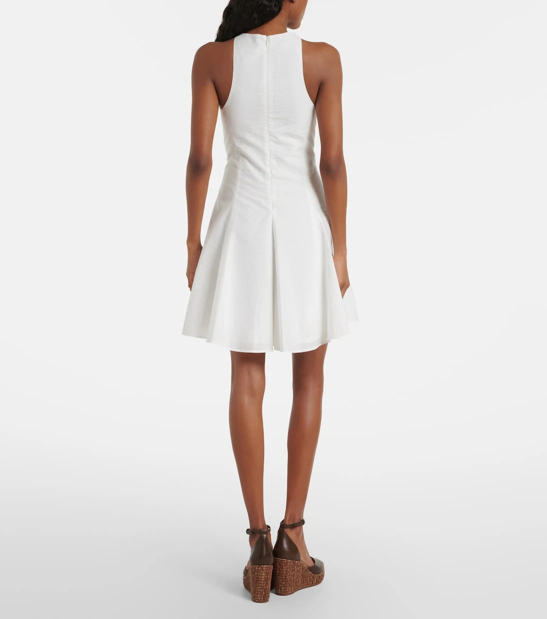 Brunello Cucinelli - Cotton-blend minidress