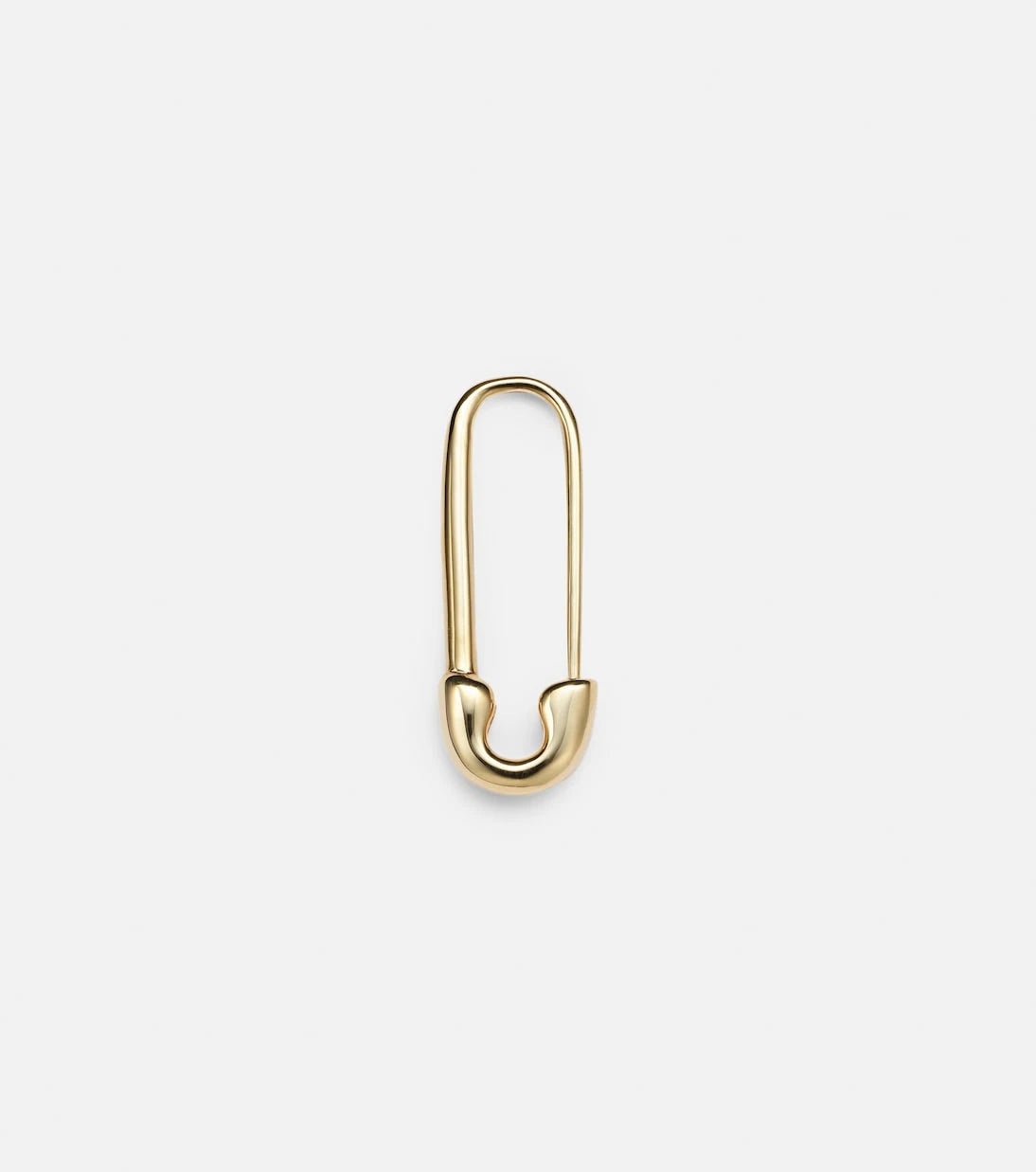 Anita Ko - Safety Pin 18kt gold single earring