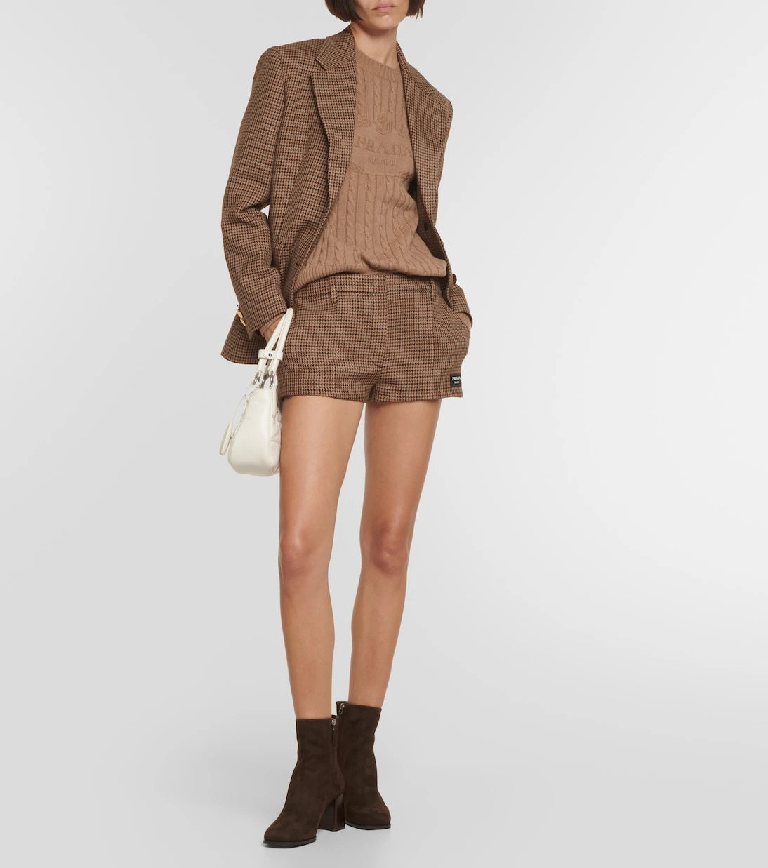Prada - Logolu kaşmir kazak