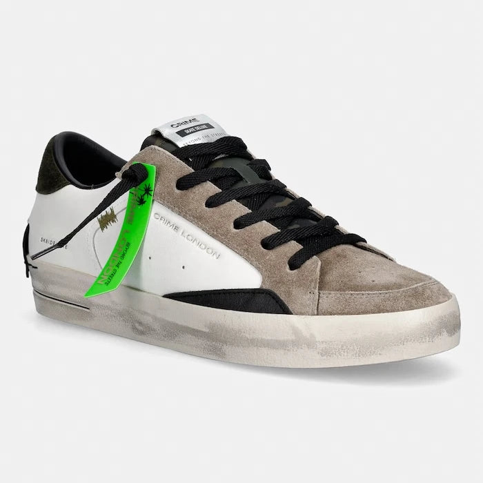 Crime London SK8 DELUXE мъжки маратонки от кожа