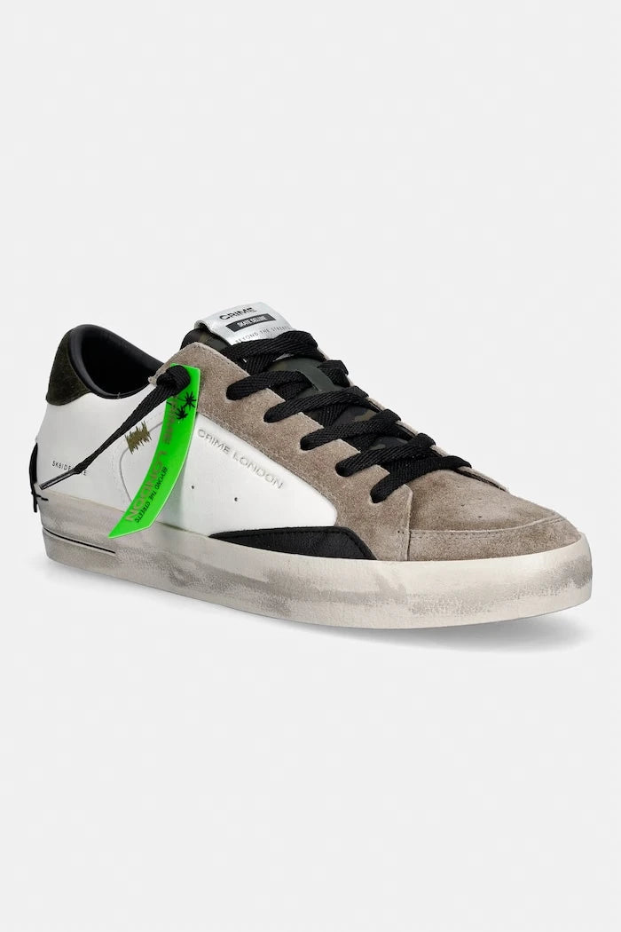 Crime London SK8 DELUXE мъжки маратонки от кожа