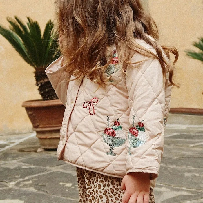 Детско яке Konges Sløjd FLORA SEQUIN JACKET