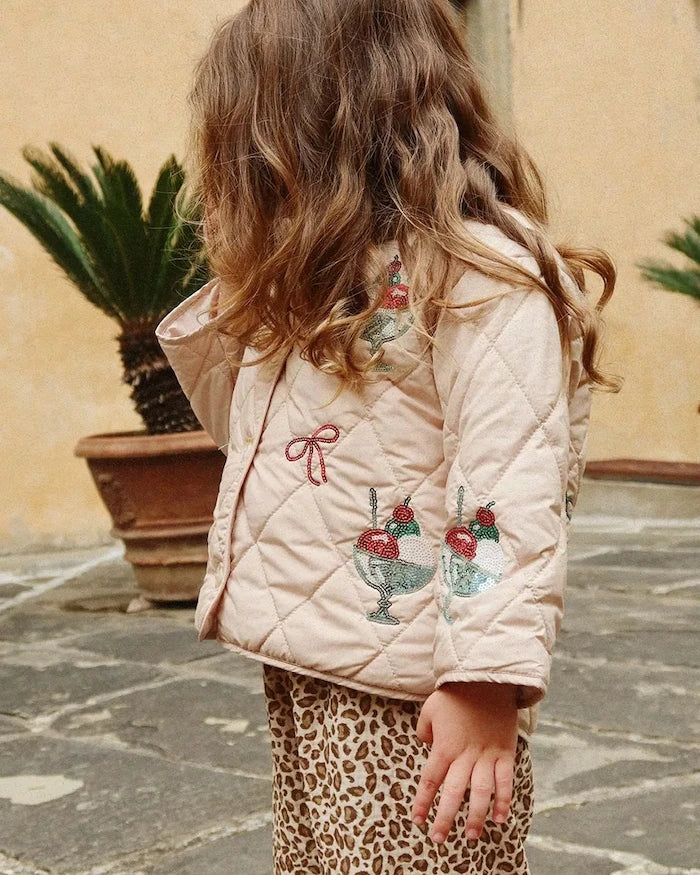Konges Sløjd FLORA SEQUIN JACKET Çocuk Ceketi