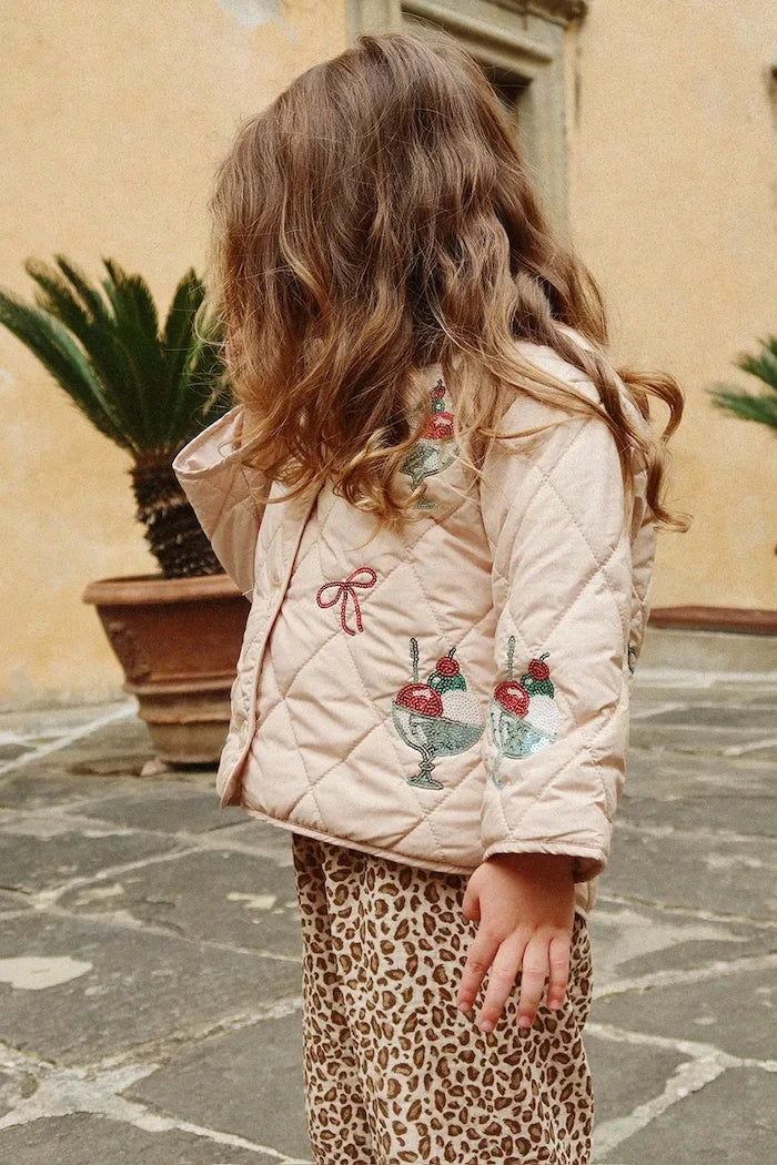 Детско яке Konges Sløjd FLORA SEQUIN JACKET