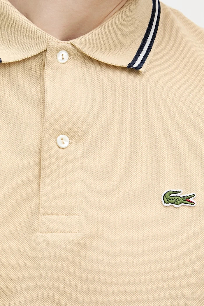 Lacoste erkek pamuklu yakalı tişört