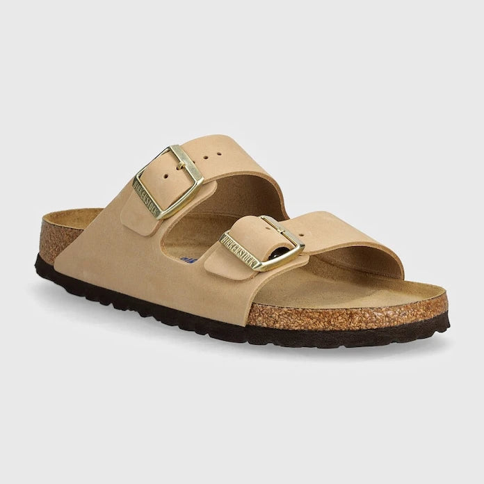 Чехли от набук Birkenstock Arizona SFB