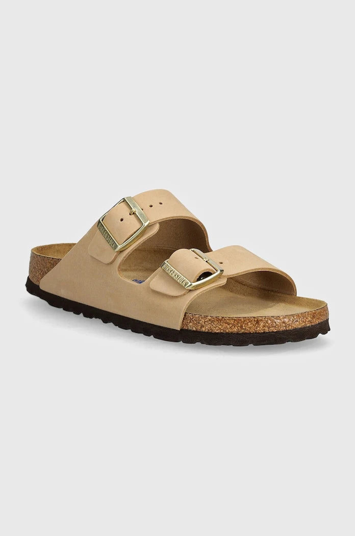 Чехли от набук Birkenstock Arizona SFB