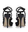 Valentino Garavani Multi Leather Rockstud Heels 100