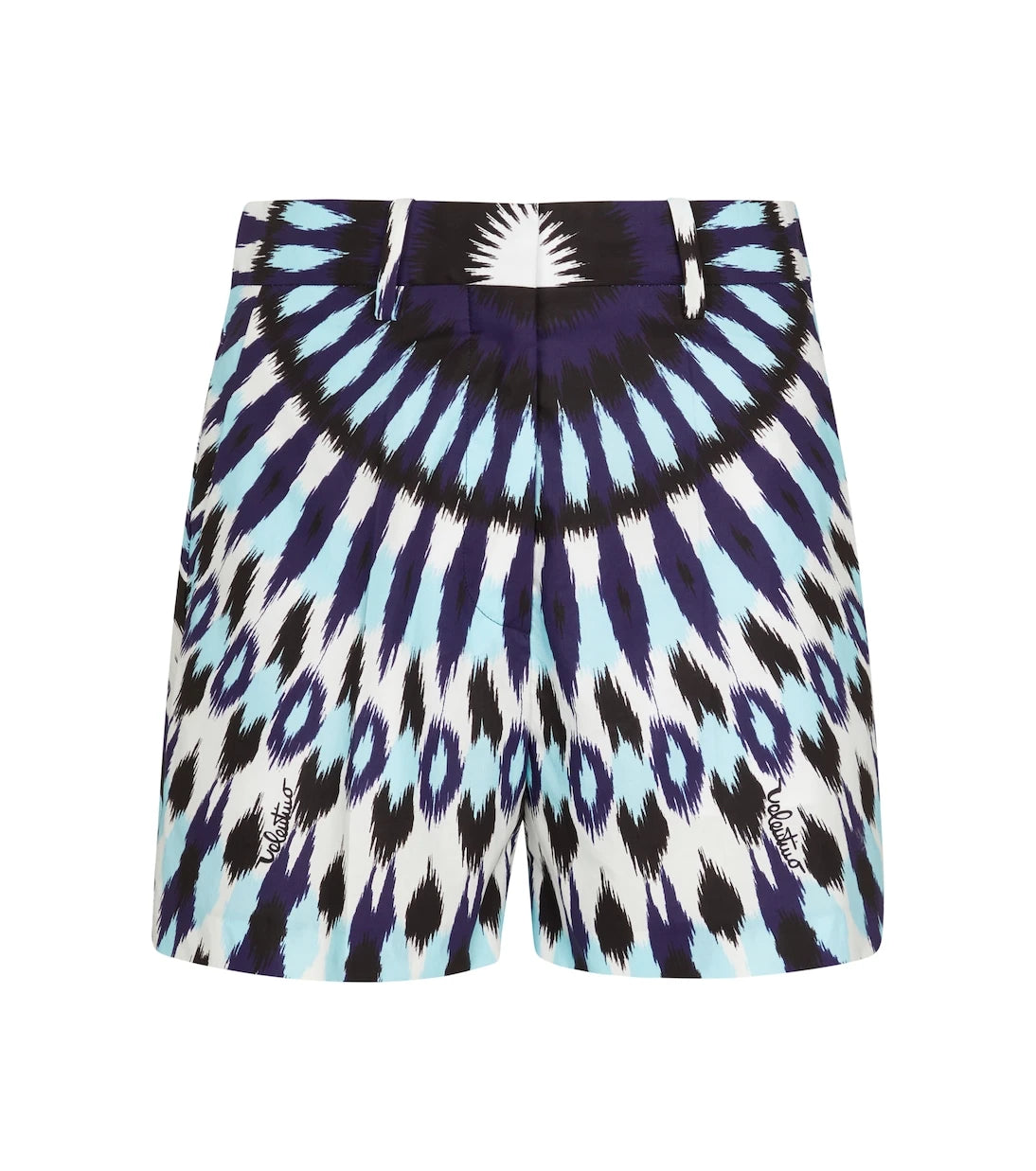 Valentino - Printed cotton shorts