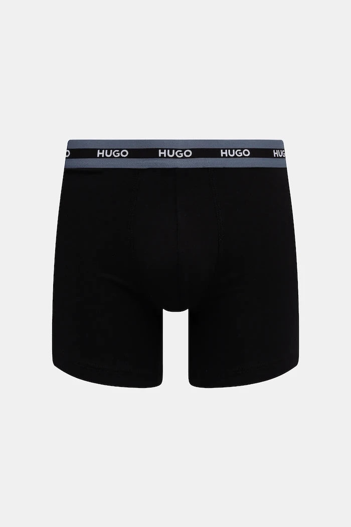 HUGO Erkek Pamuk Elastan Boxer BOXER BR PLANET DES 3'lü