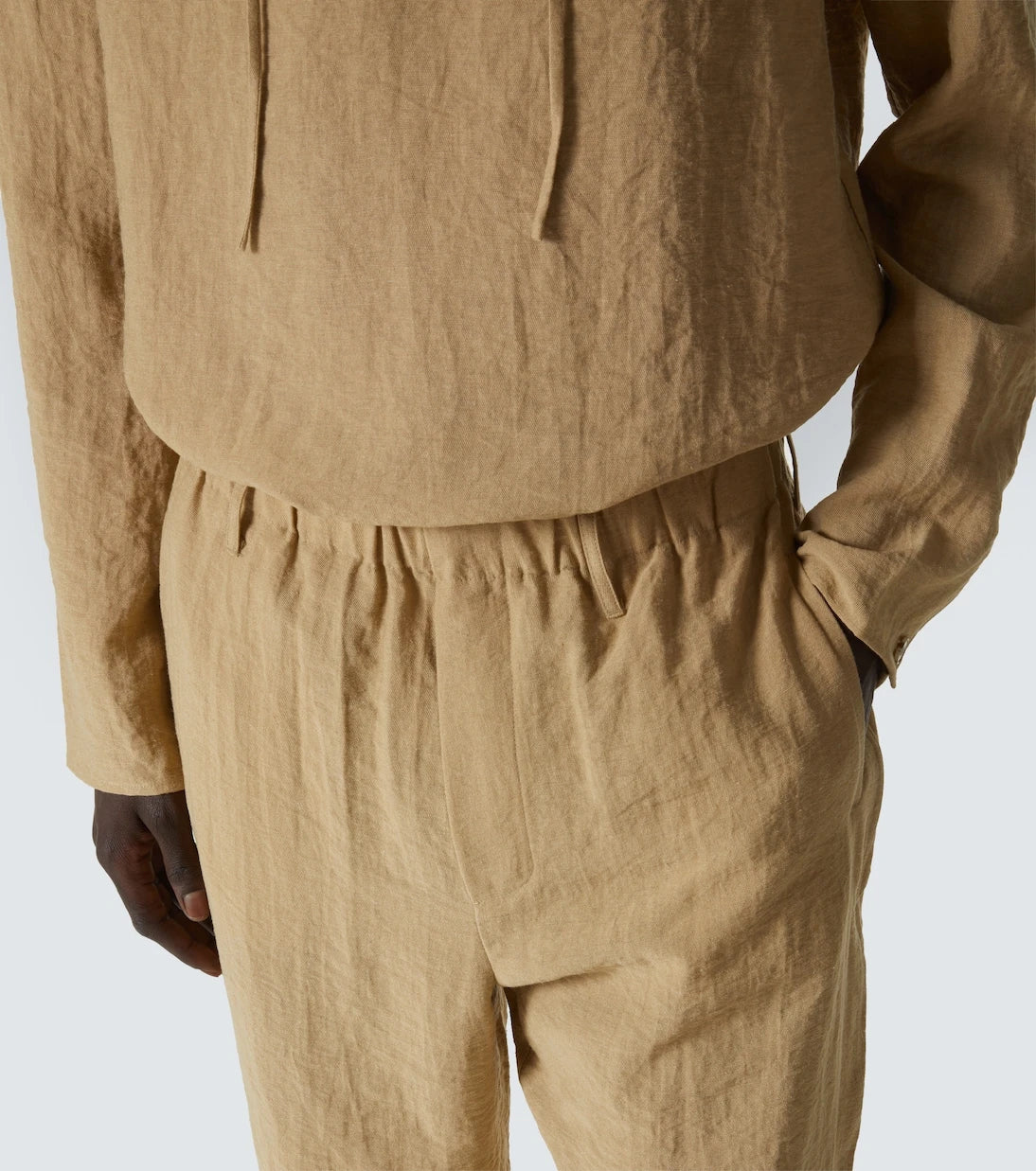 Commas - Mid-rise straight pants