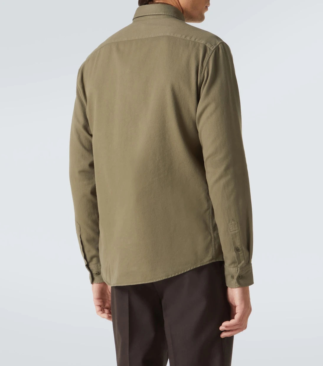 Sunspel - Cotton flannel shirt