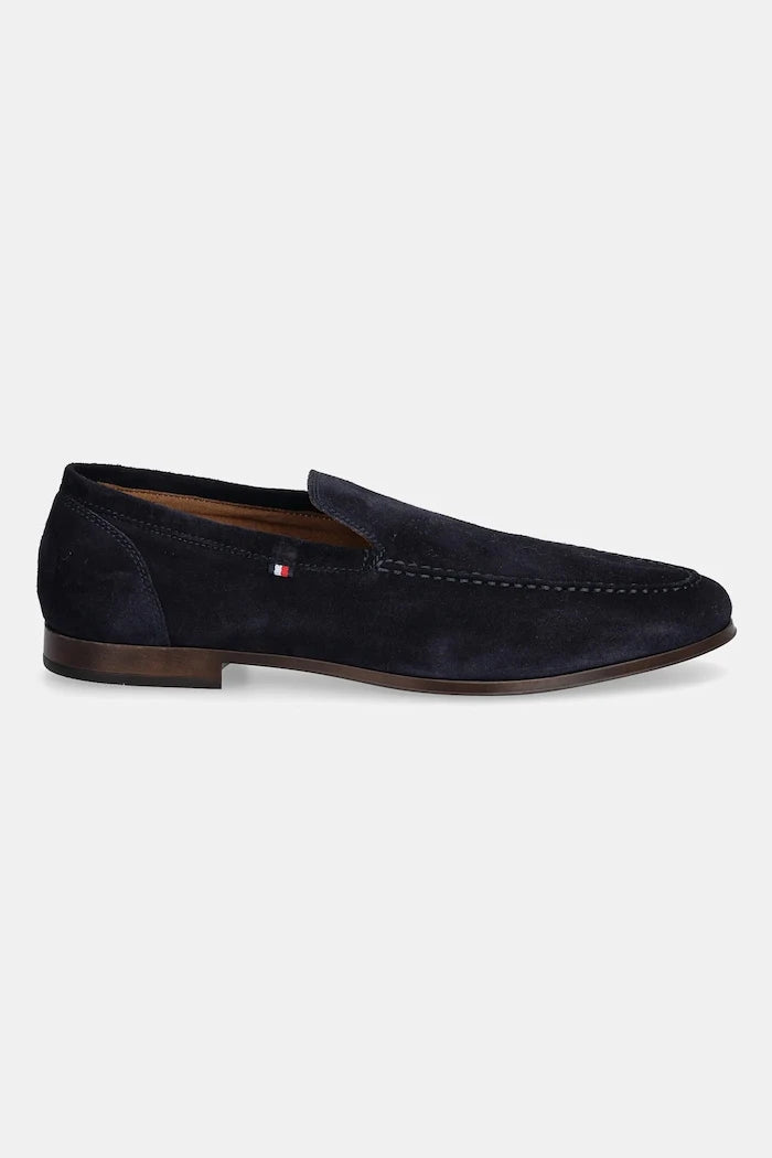 Tommy Hilfiger TH FLEXIBLE SUEDE LOAFER Süet Mokasen