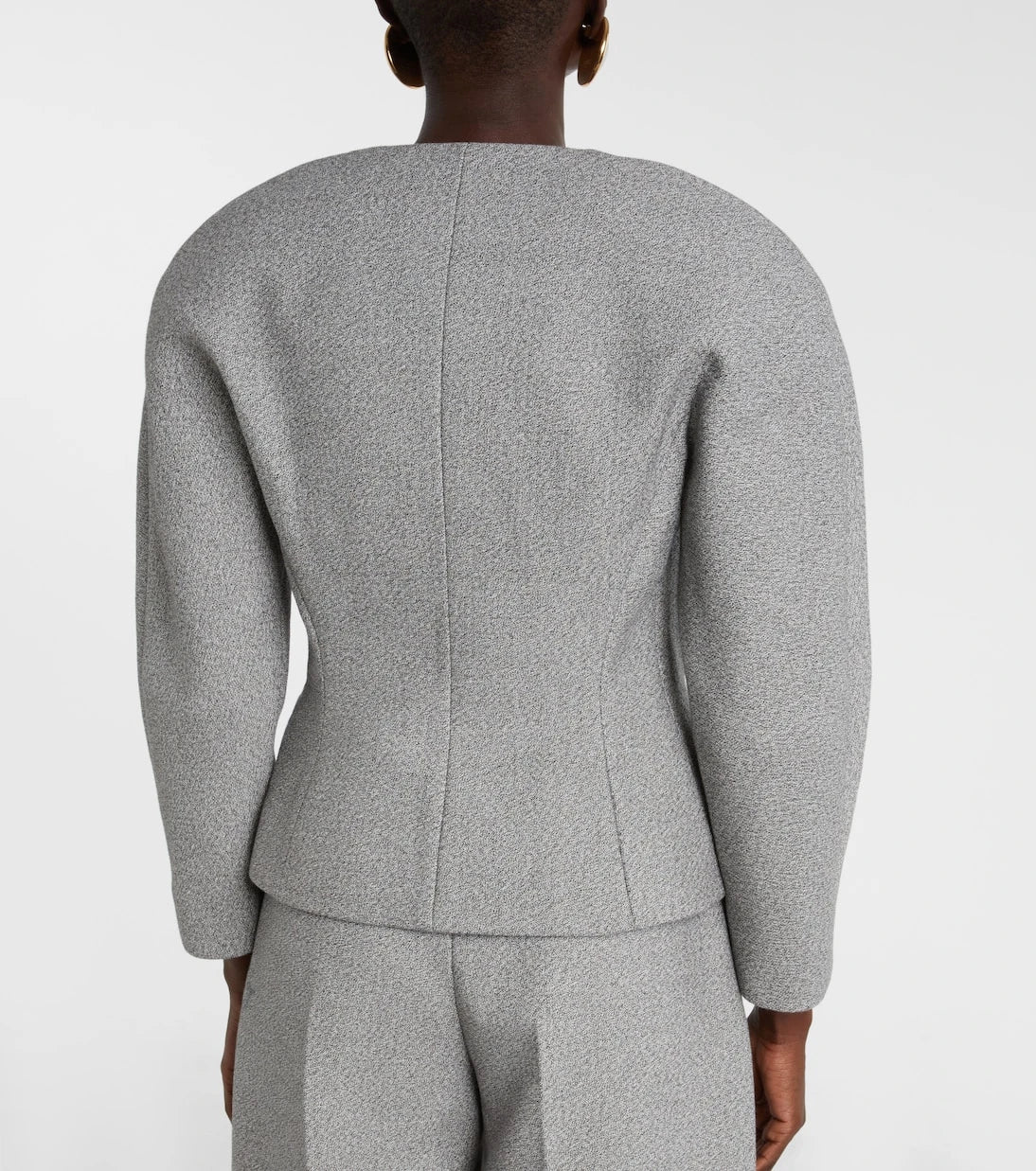 Jacquemus - Ovalo cotton and wool jacket