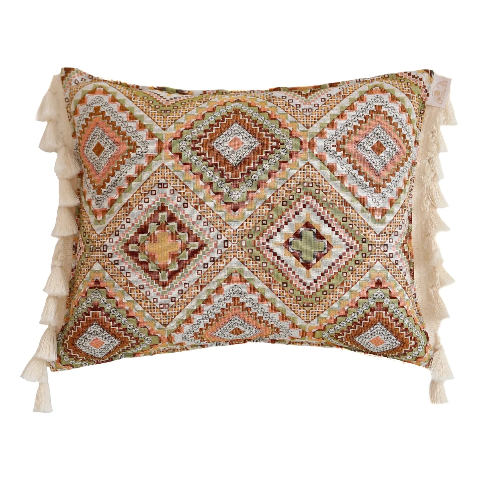Moi Mili - Boho cushion | Honey
