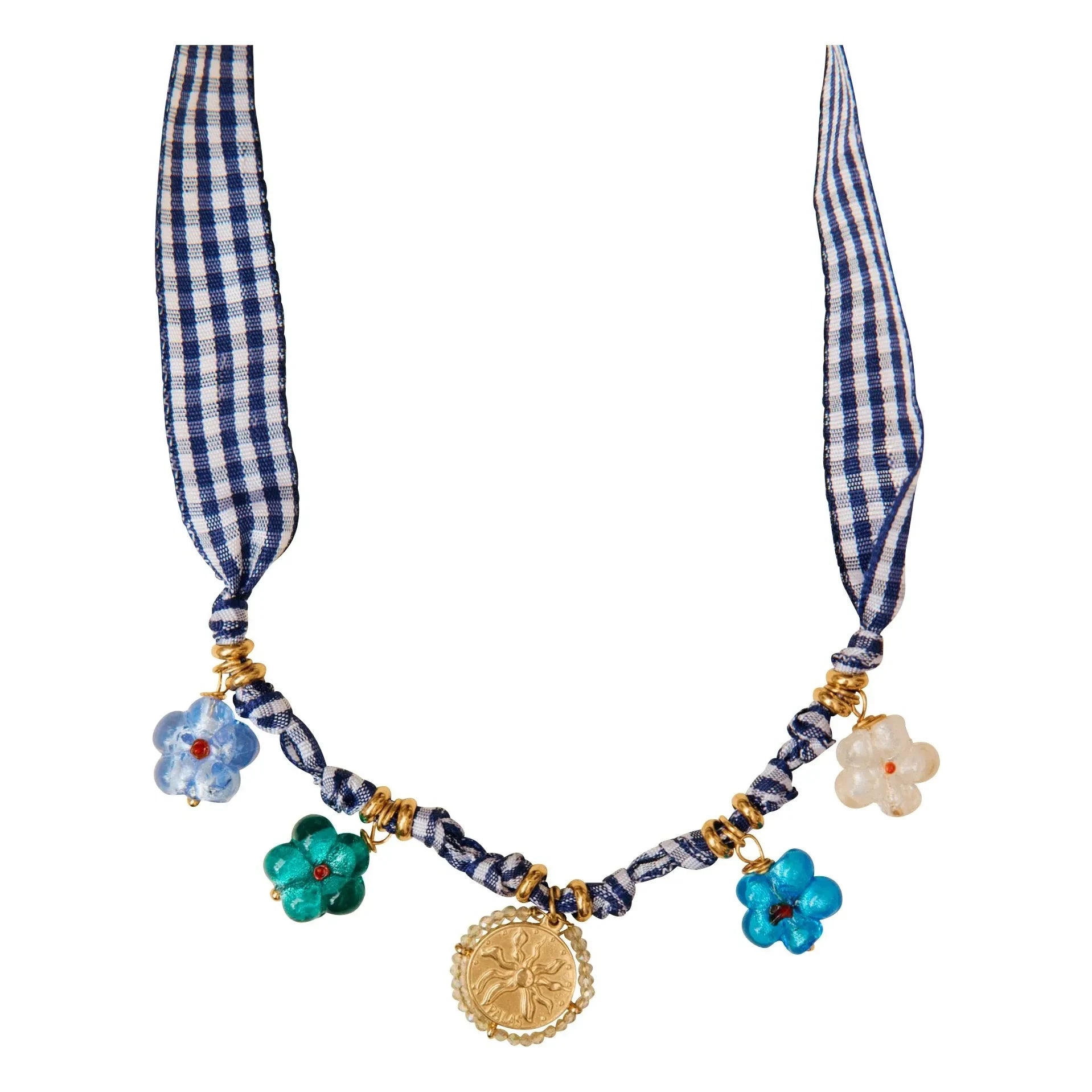Palas - Picnic necklace | Blue