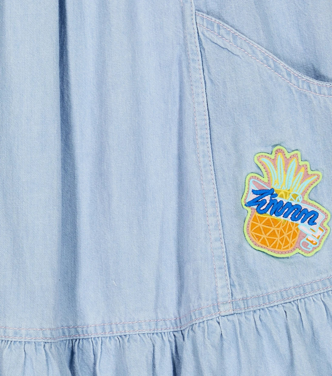 Zimmermann Kids - Halcyon denim dress