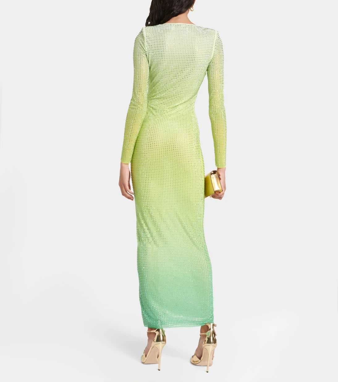 Self-Portrait - Crystal-embellished maxi dress